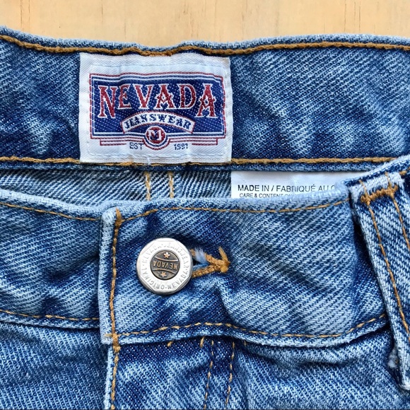 Vintage Nevada High Rise Jeans | Size 13/14 Reg, Mom Jean, High Waist - Picture 5 of 6